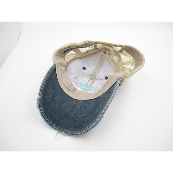 I'll Bring the Alcohol Party Mesh Adjustable Snapback Distressed Hat - Picture 5 of 7